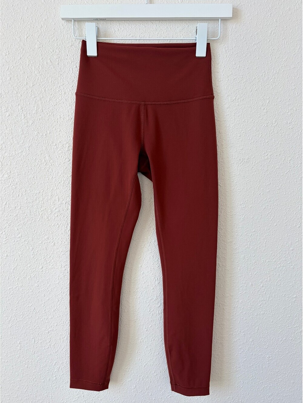 Lululemon Wunder Train High Rise Tight 25" Inseam Date Brown Size 4 Fall Sporty